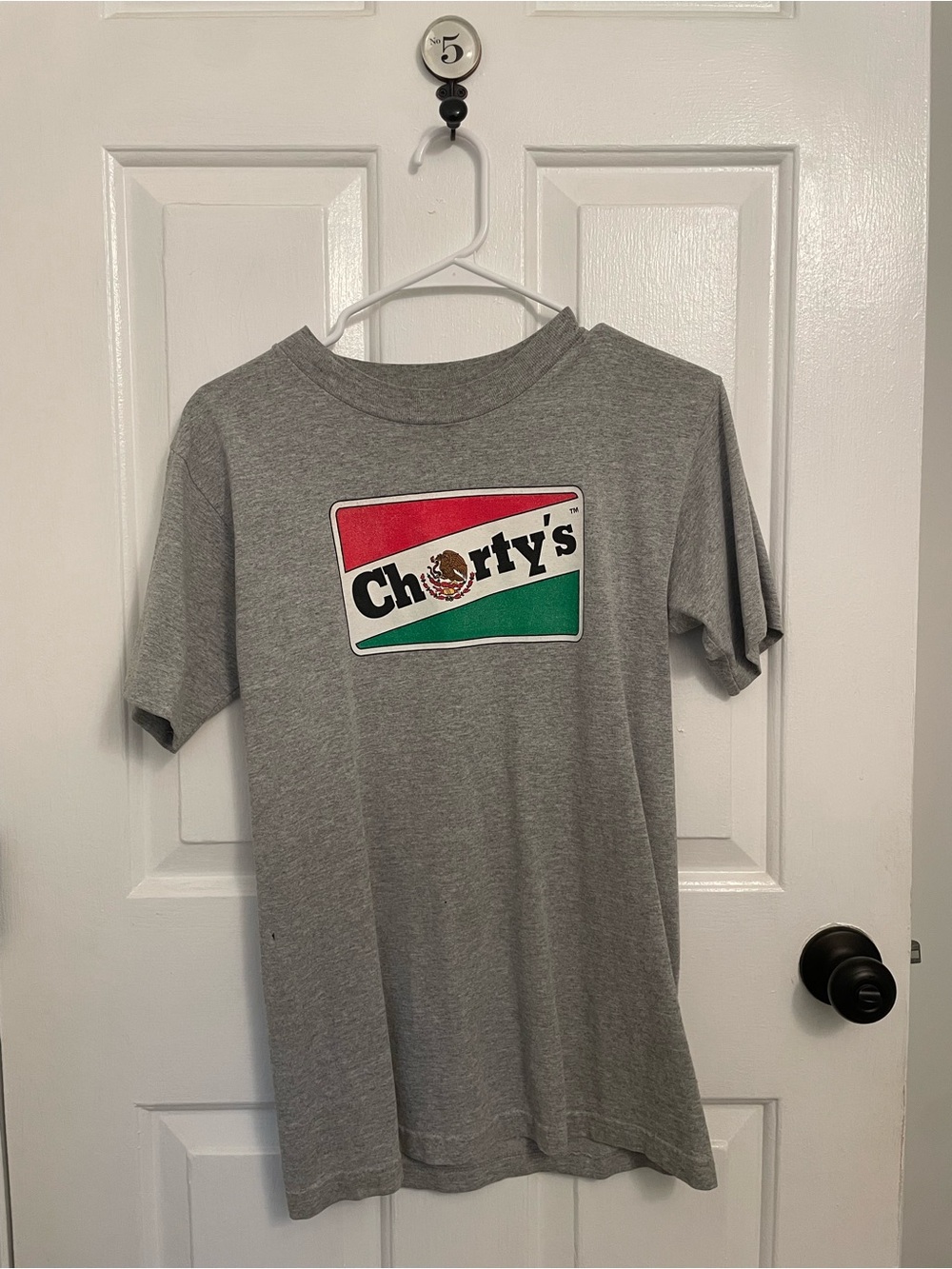 RARE Shorty’s Vintage 90s Skate T-Shirt, Mexican Flag, Men’s Small